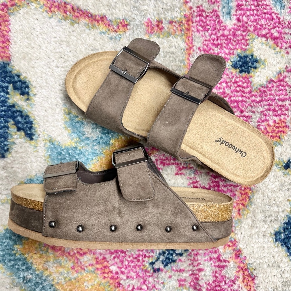 Outwoods Clog Platform Sandal